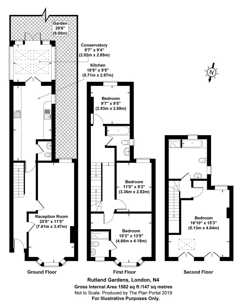 4 bedroom Terraced for rent